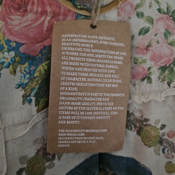 Magnolia Pearl Patchwork Layla Tank Dress Lady Madonna NWT New With Tags - Picture 7 of 7